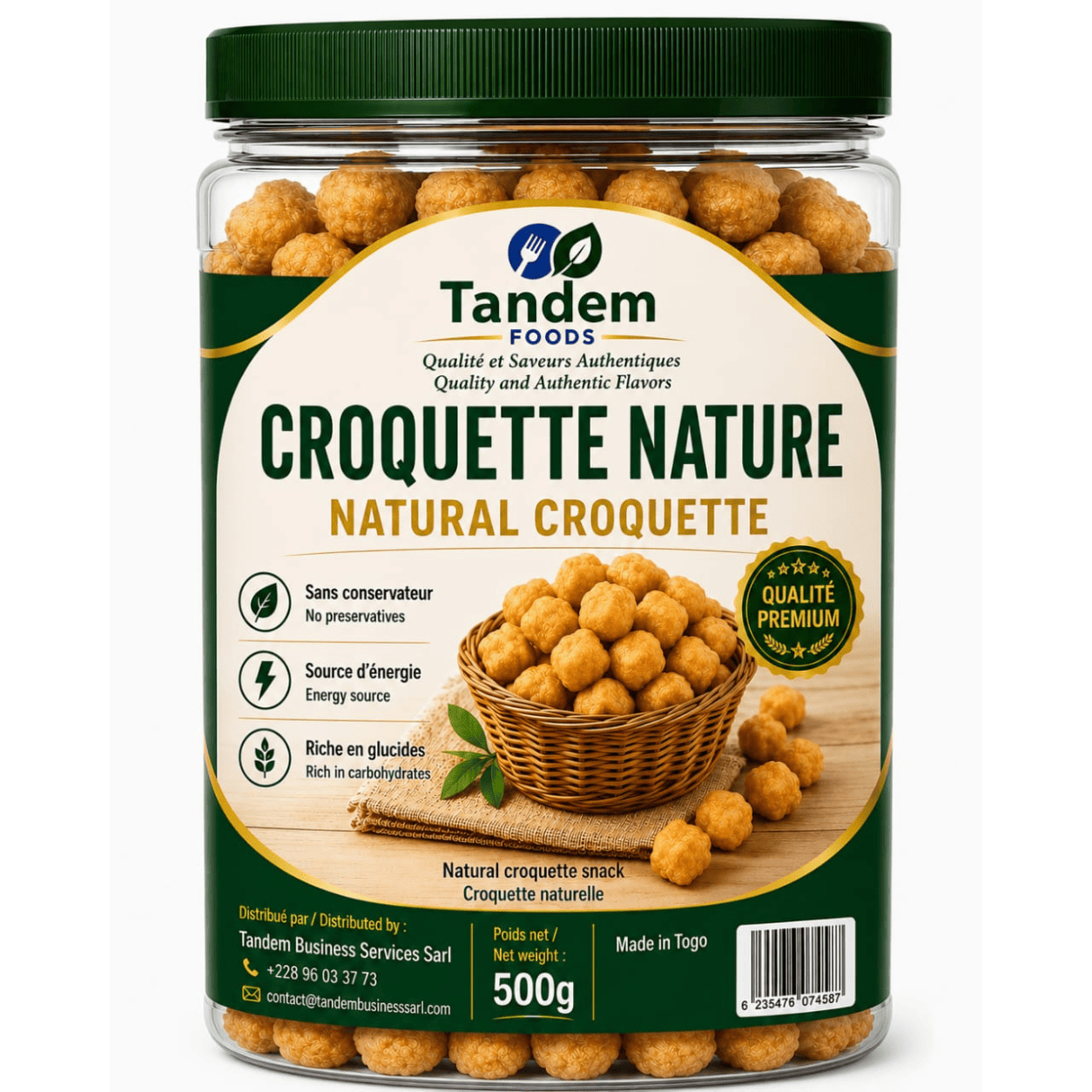 CROQUETTE NATURE