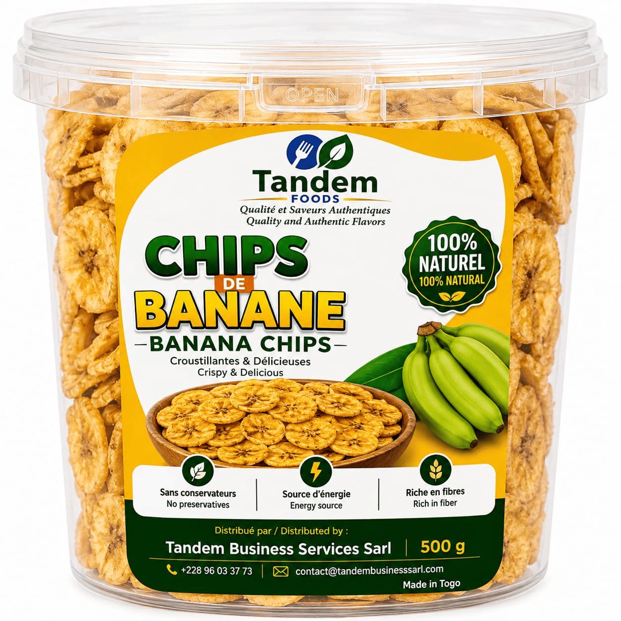 CHIPS DE BANANE