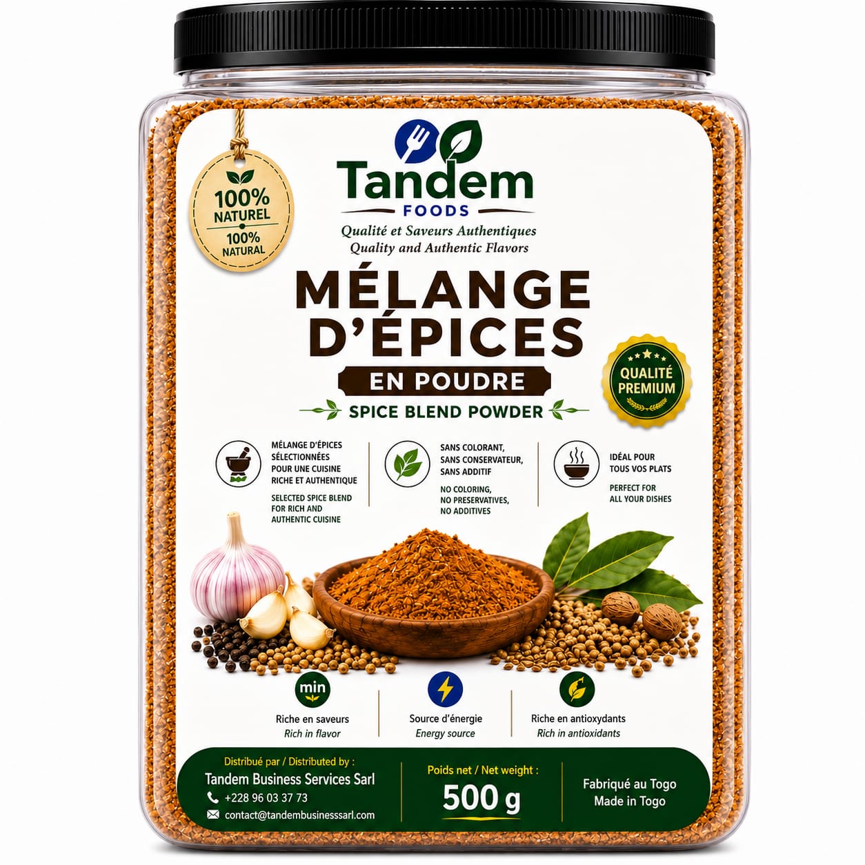 Mélange d&rsquo;épices